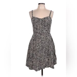 Old navy leopard print mini cami swing dress